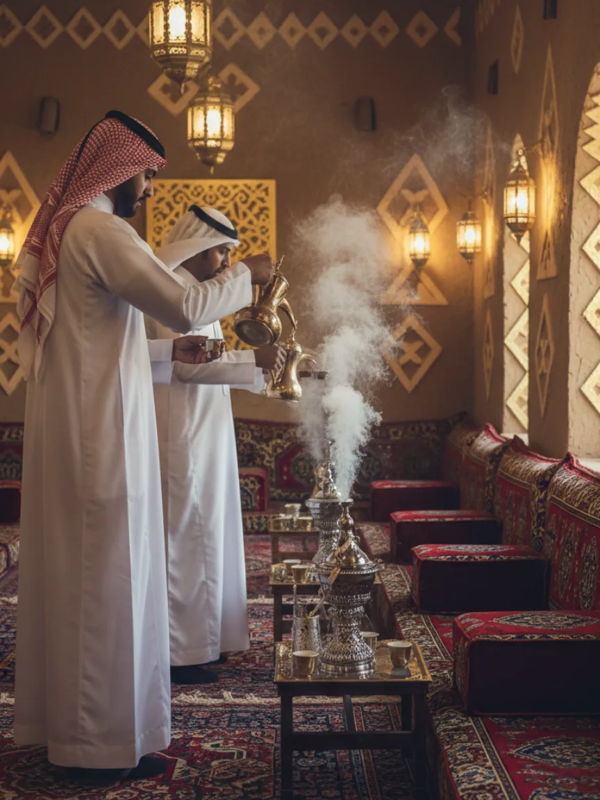 ضيافة وتنسيق زواج رجالي