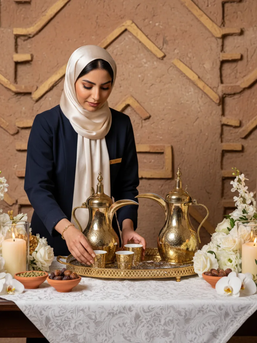 ضيافة وتنسيق زواج نسائي